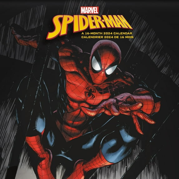 Trends International 2024 Marvel Spider-Man Wall Calendar