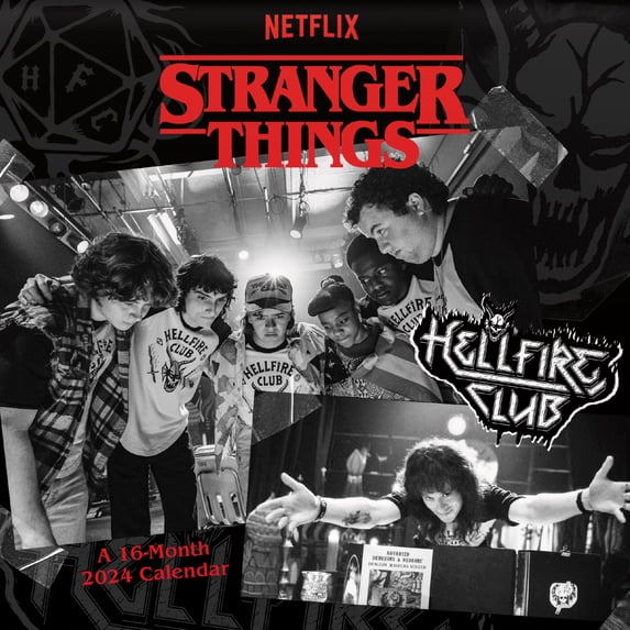 Trends International 2024 Netflix Stranger Things Mini Wall Calendar