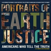 Trends International 2024 Portraits of Earth Justice: Americans Who Tell the Truth Wall Calendar