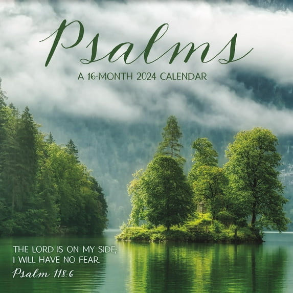 Trends International 2024 Psalms Mini Wall Calendar