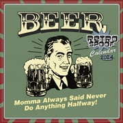 Trends International 2024 Retro Spoof Wall Calendar