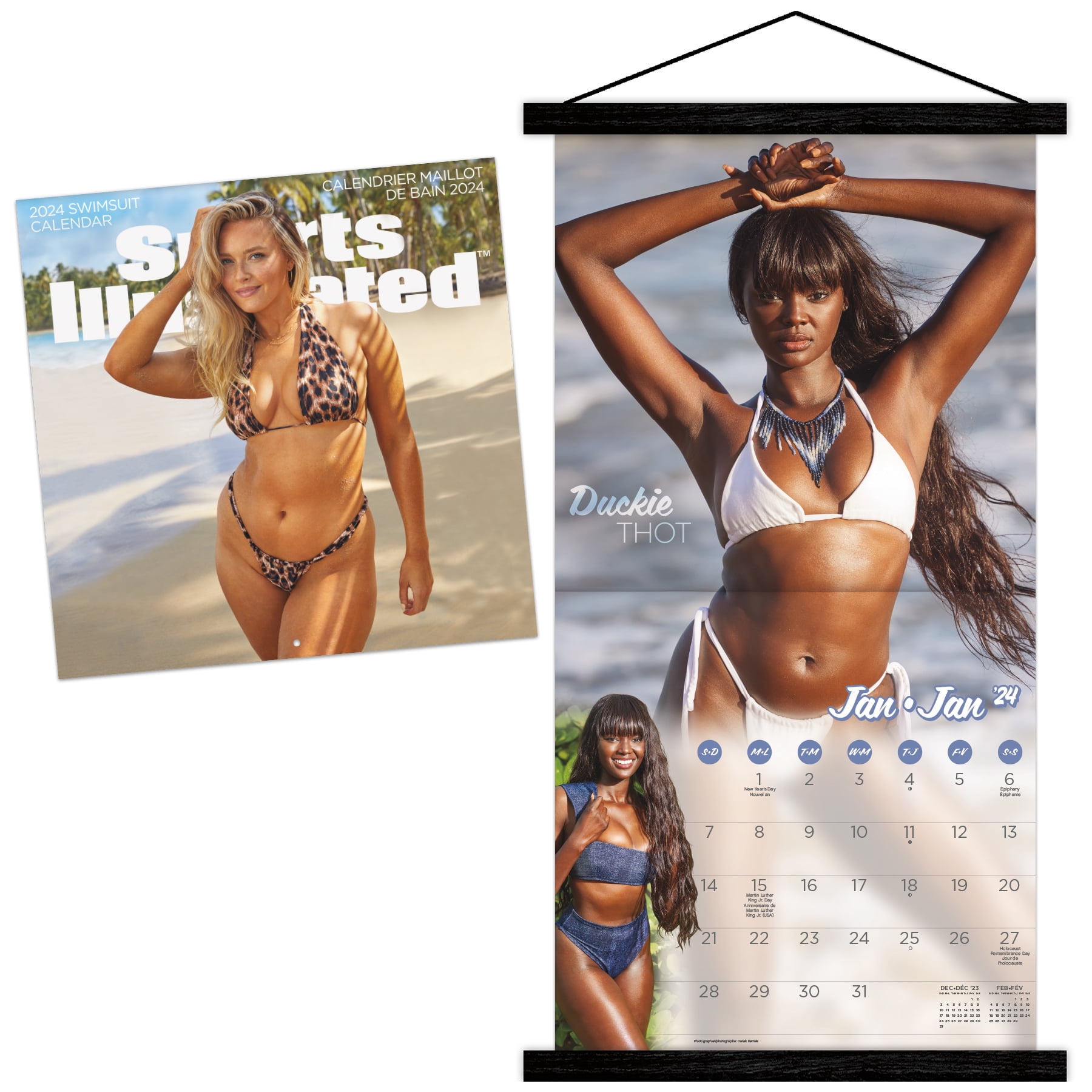 Trends International 2024 Sports Illustrated Swimsuit Wall Calendar 
