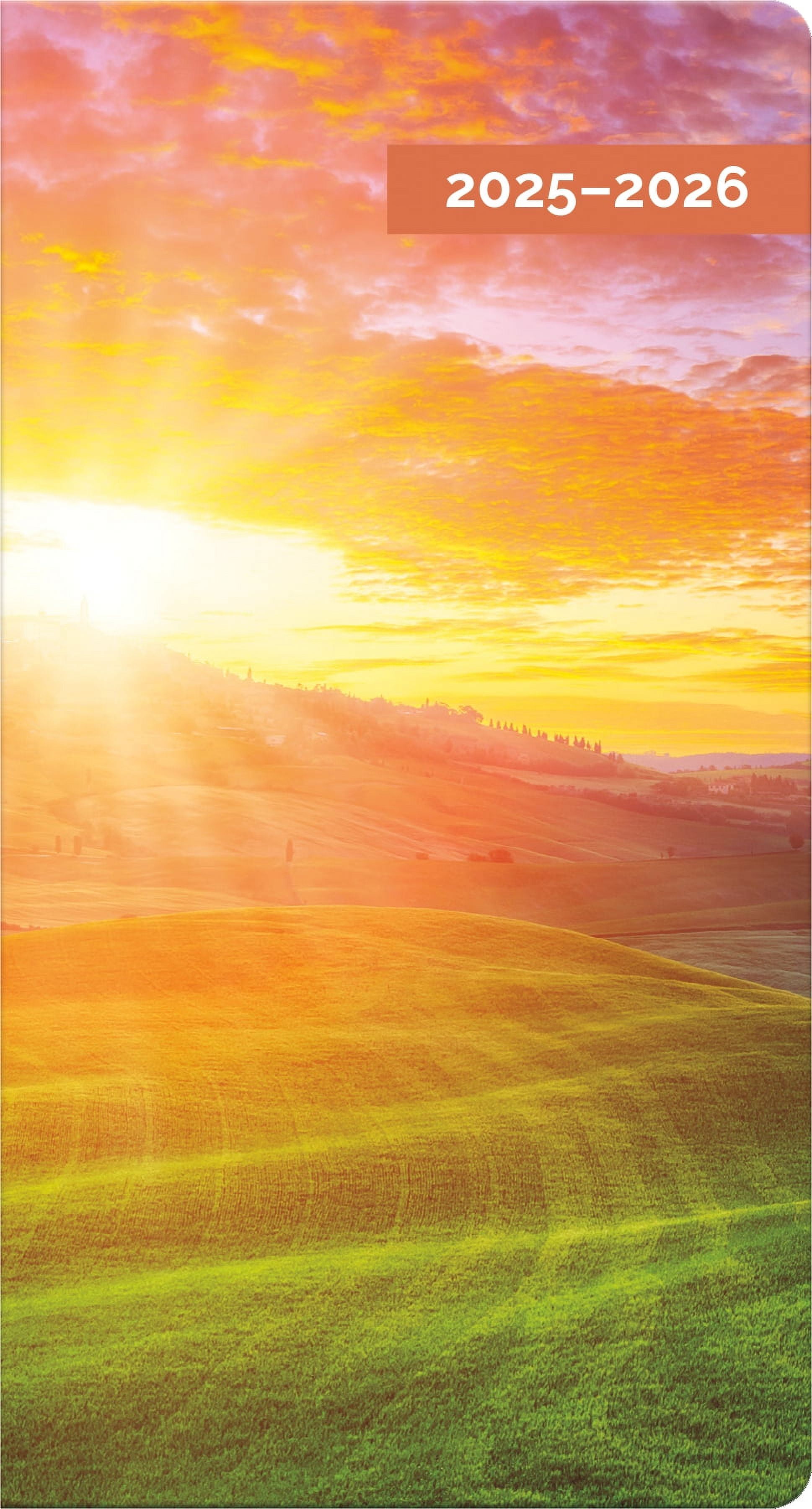 Trends International 20252026 Sunsets Pocket Planner