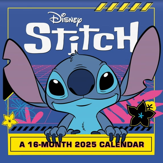 Trends International 2025 Disney Lilo & Stitch Wall Calendar