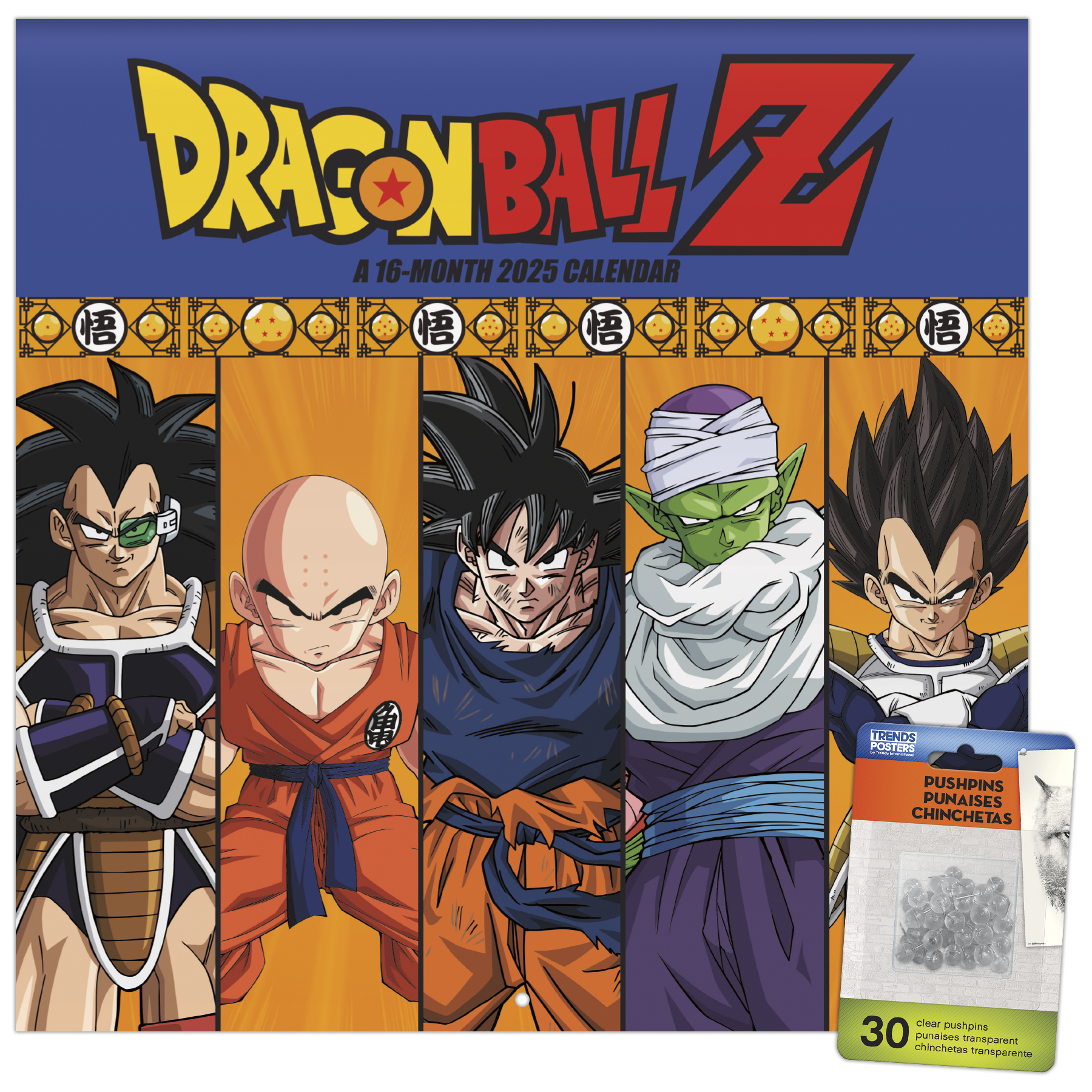 ポスター Dragon Ball Z School Calendar Collection Dragon Ball Z