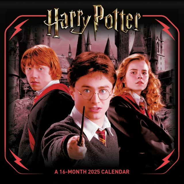 Trends International 2025 Harry Potter Wall Calendar