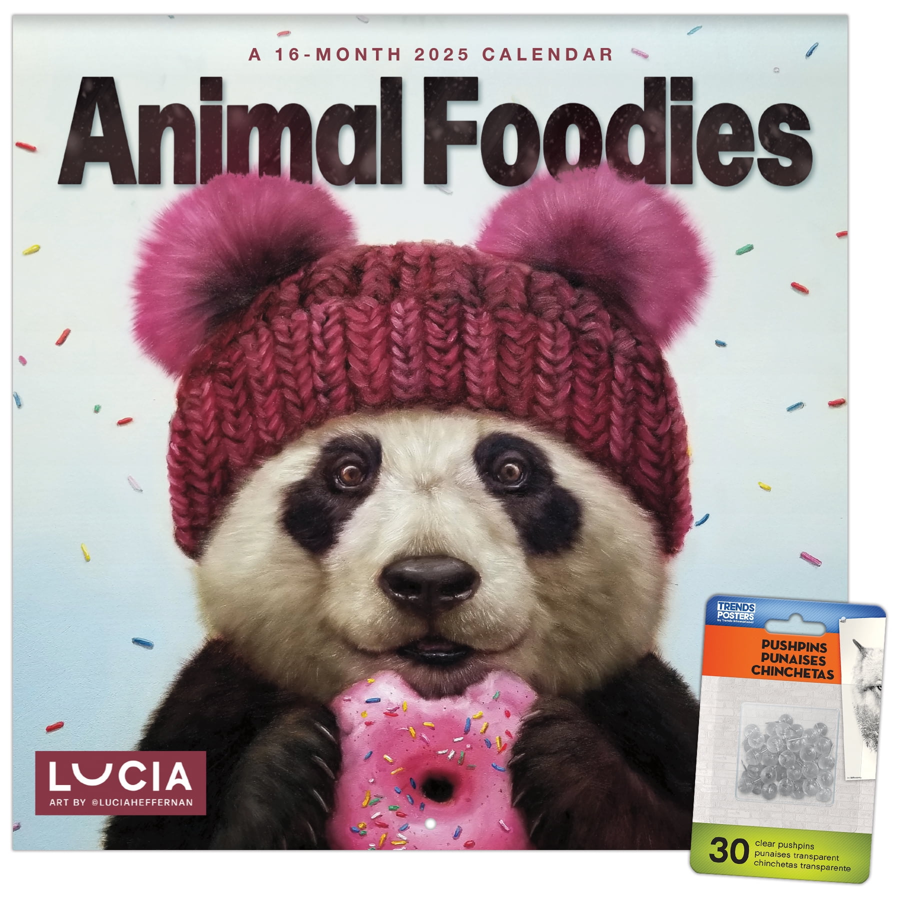 Trends International 2025 Lucia Heffernan Animal Foodies Wall