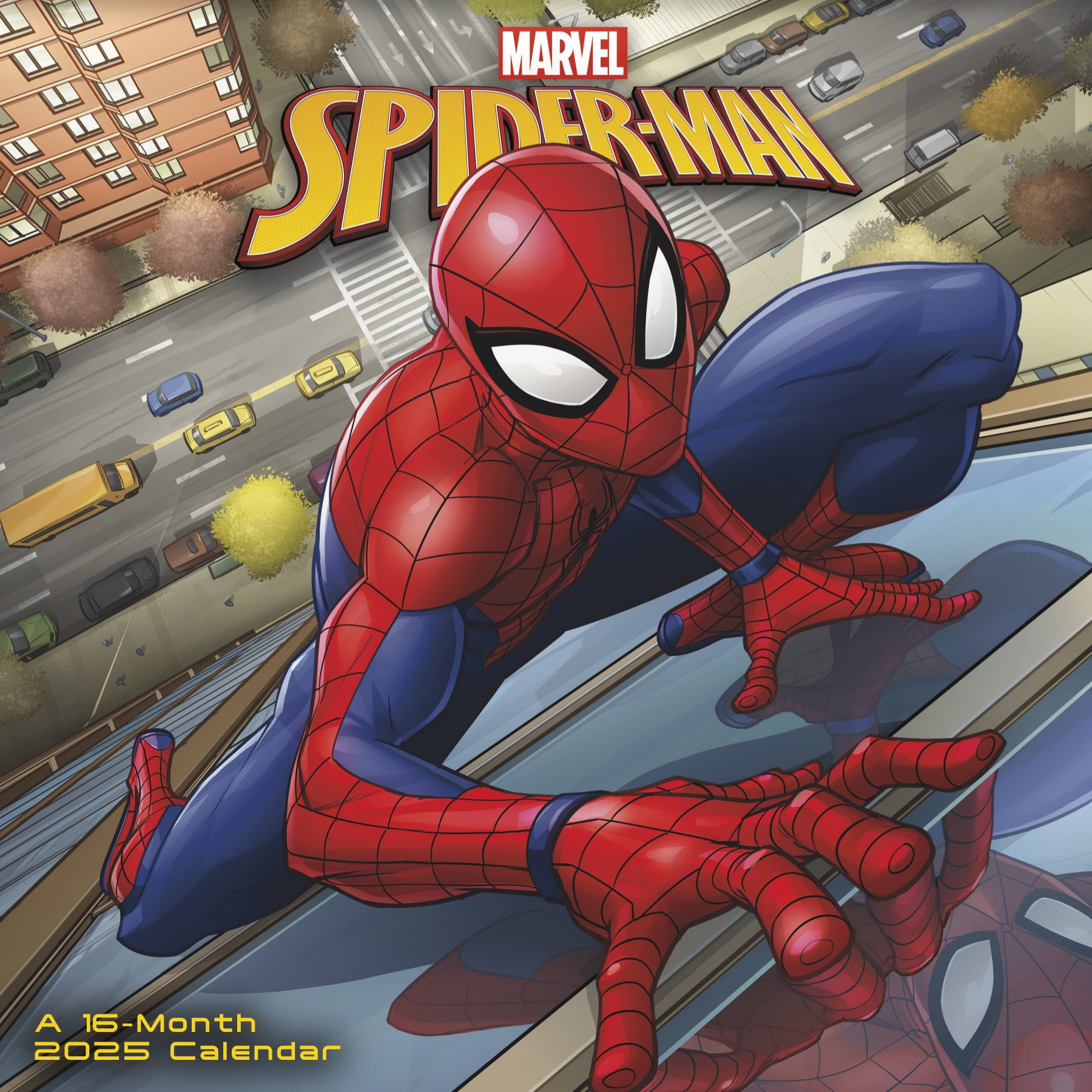 trends-international-2025-marvel-spider-man-wall-calendar-walmart-com