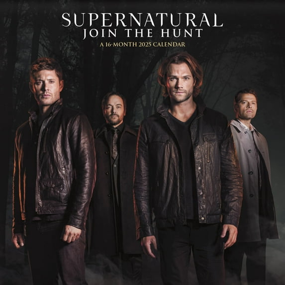 Trends International 2025 Supernatural Wall Calendar