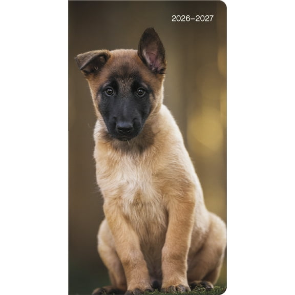 Trends International 2026-2027 Puppies (Bilingual French) Pocket Planner