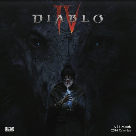 Trends International 2026 Diablo 4 Wall Calendar