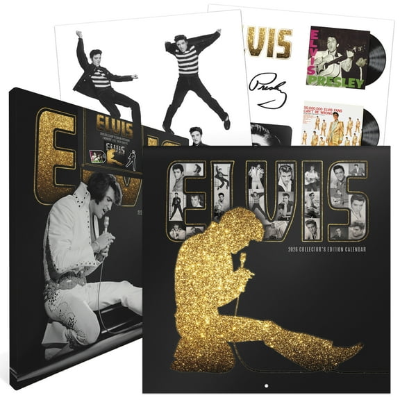 Trends International 2026 Elvis Presley Collector's Edition Calendar