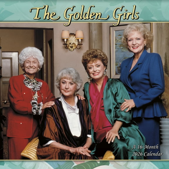 Trends International 2026 Golden Girls Wall Calendar