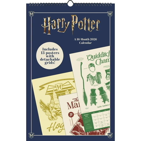 Trends International 2026 Harry Potter Oversized Poster Calendar