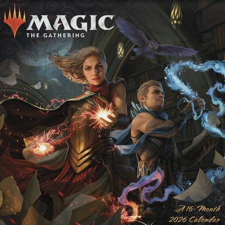 Trends International 2026 Magic the Gathering Wall Calendar