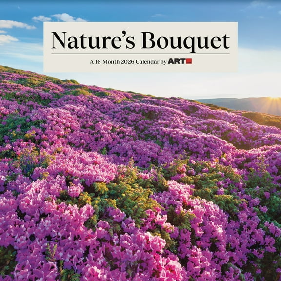 Trends International 2026 Nature's Bouquet Wall Calendar