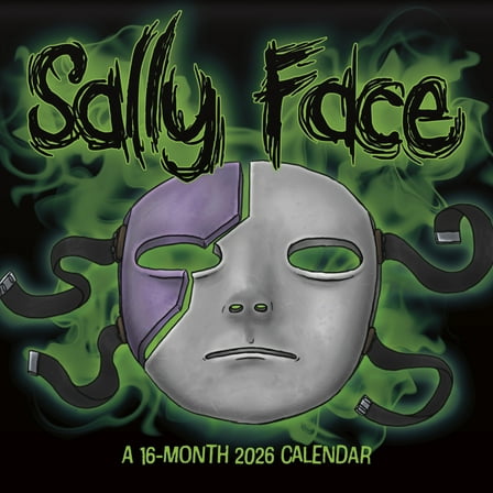 Trends International 2026 Sally Face Wall Calendar