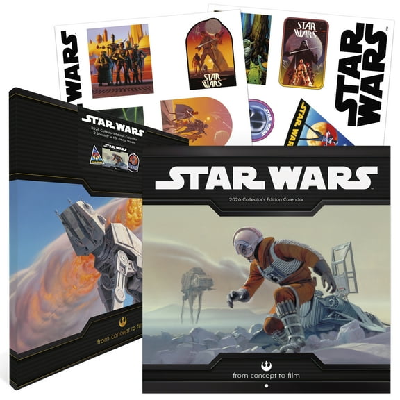 Trends International 2026 Star Wars Collector's Edition Calendar