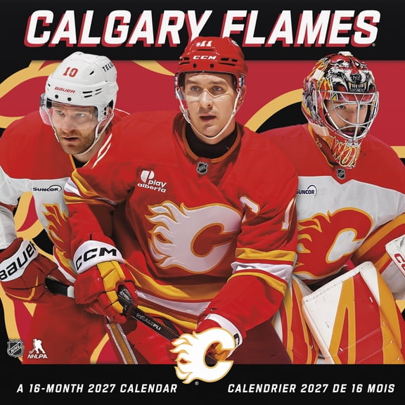 Trends International 2027 Calgary Flames (BILF) Wall Calendar