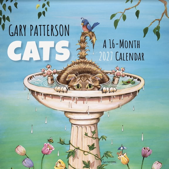 Trends International 2027 Gary Patterson - Cats Mini Wall Calendar