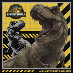 Trends International 2027 Jurassic World Wall Calendar