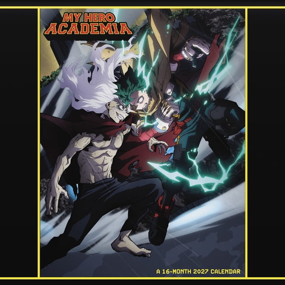 Trends International 2027 My Hero Academia Wall Calendar