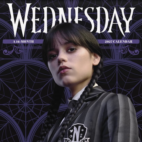 Trends International 2027 Wednesday Wall Calendar