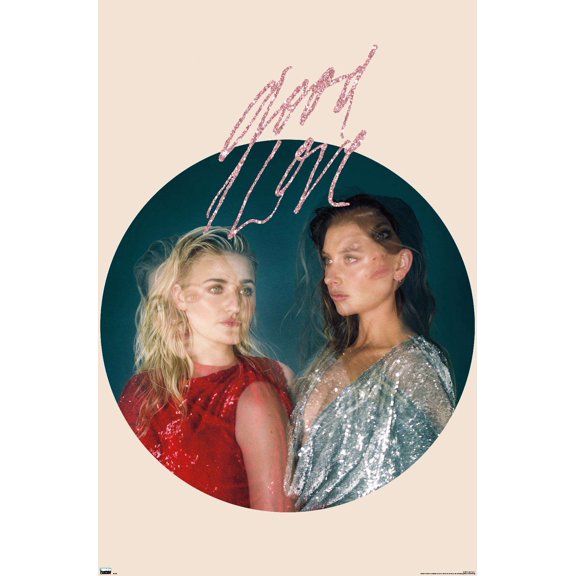 Trends International Aly & AJ - Circle Wall Poster 22.375" x 34" Premium Unframed Version
