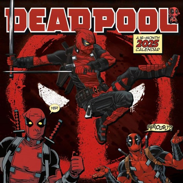 Trends International, Deadpool 2025 Wall Calendar