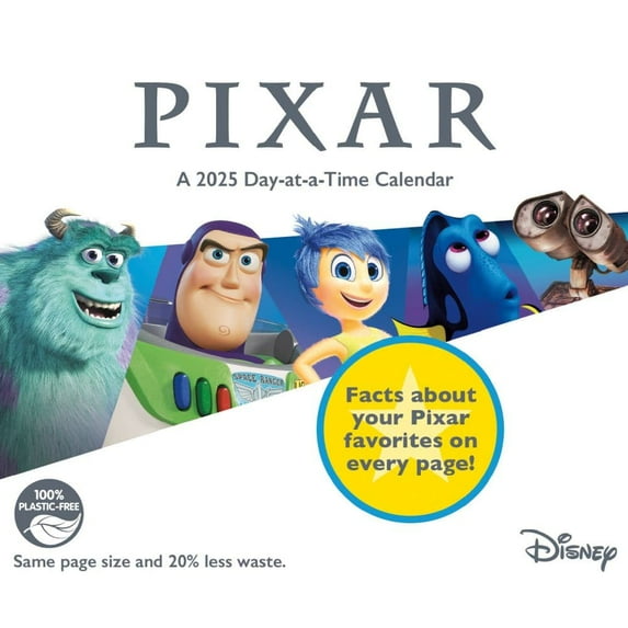 Trends International, Disney Pixar 2025 Desk Calendar