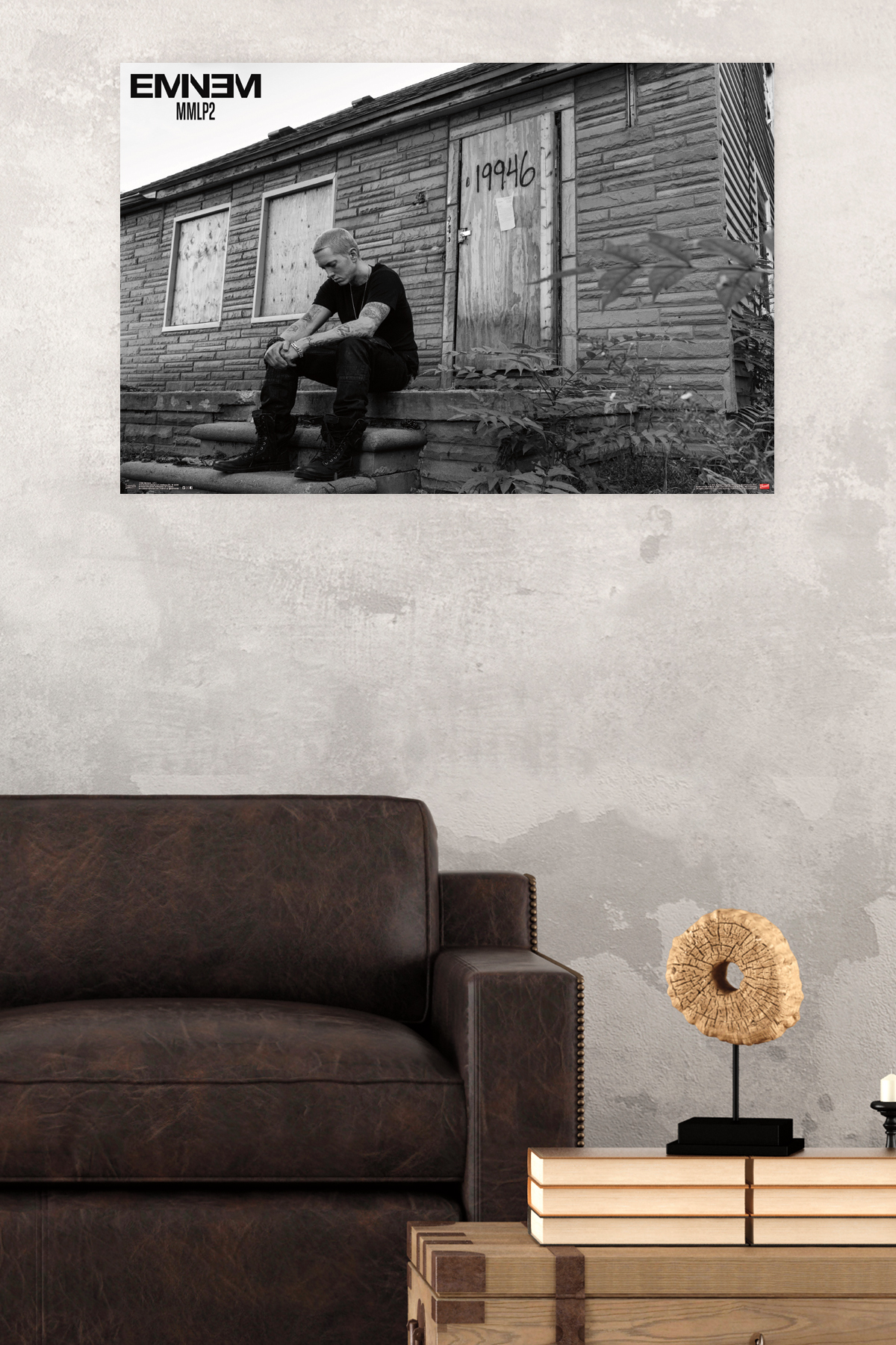 Poster Eminem Finger MMLP2 – 61x91,5 Cm + Poster Surprise Gratuit En Cadeau !