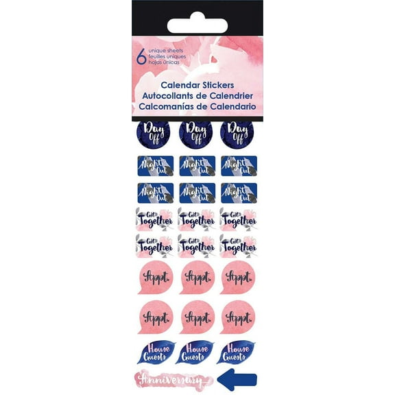Trends International Family Calendar Stickers
