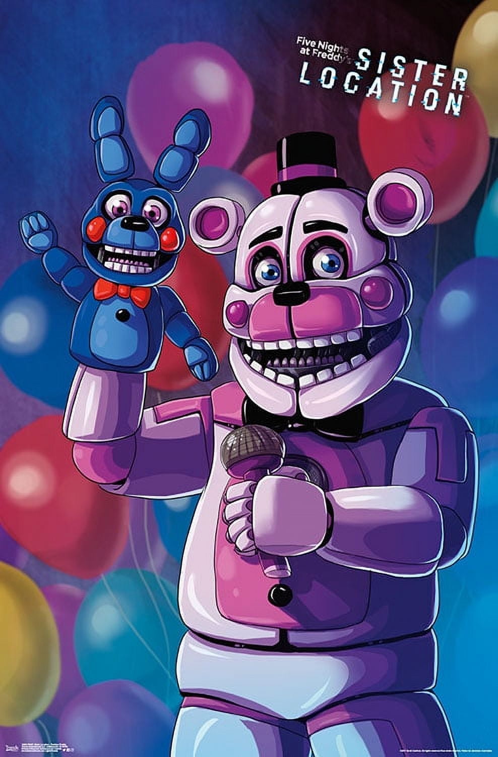 Trends International Five Nights At Freddy's: Sister Location - Funtime Freddy Poster