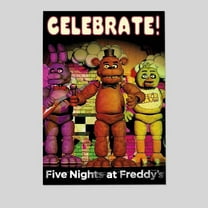Trends International Five Nights At Freddys Celebrate Wall Poster Size 24''x36'' - Postora