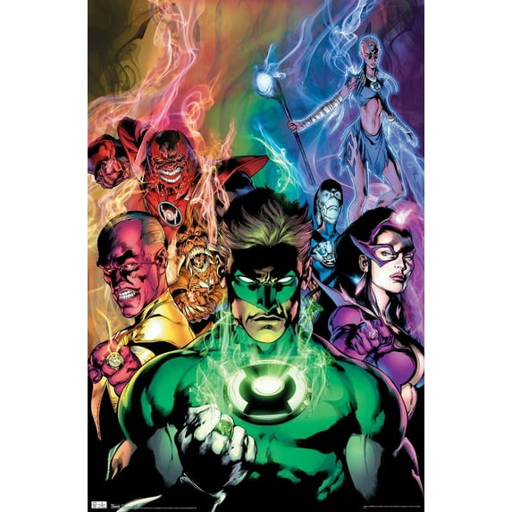 Trends International Green Lantern - Blackest Night Poster