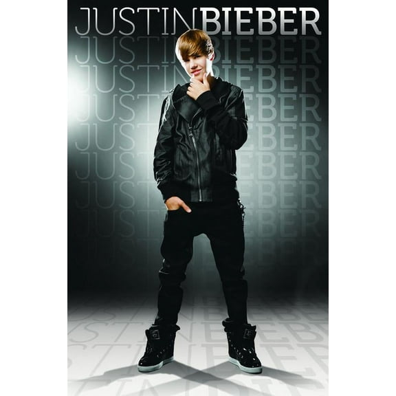 Trends International Justin Bieber - Gray Poster