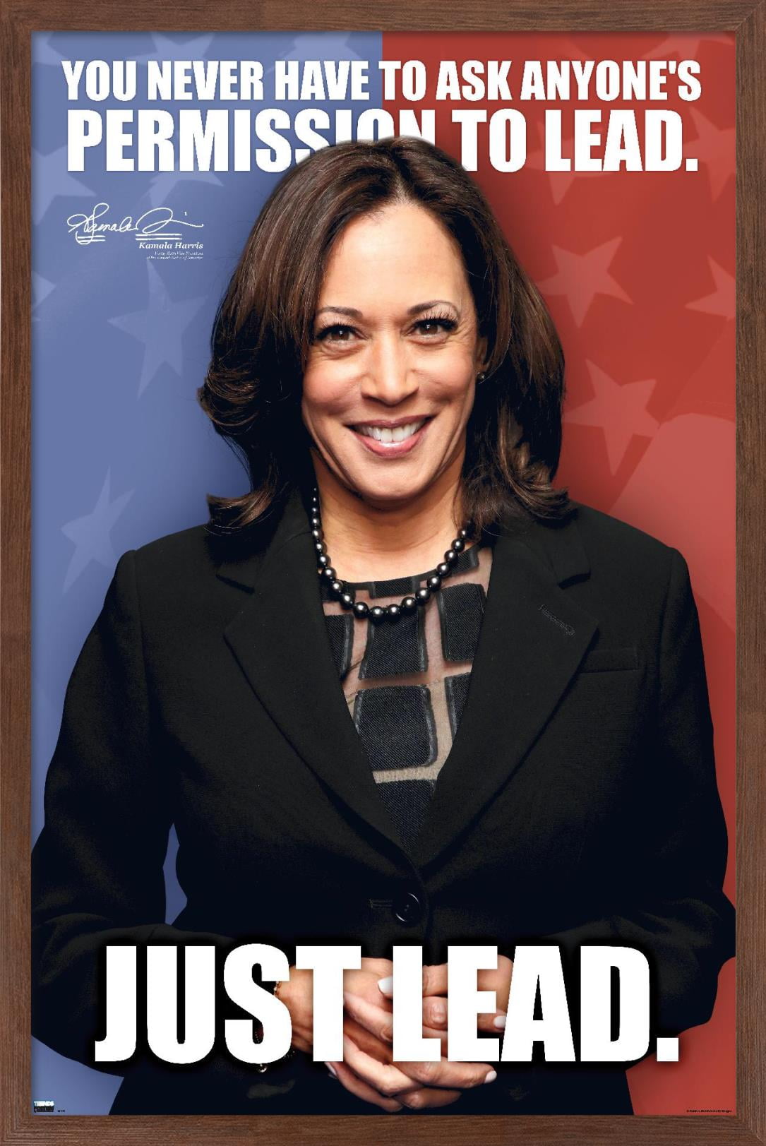 harris script - Kamala Harris - Posters and Art Prints