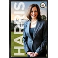 thumbnail image 1 of Trends International Kamala Harris - Vice President Wall Poster 24.25" x 35.75" x .75" Black Framed Version, 1 of 5
