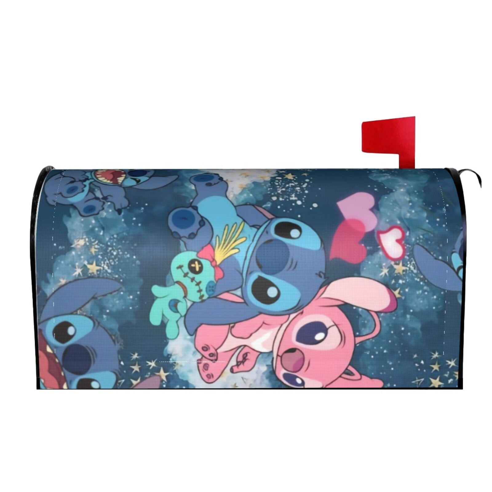 Trends International Lilo Stitch Cartoon Character Mailbox Cover ...