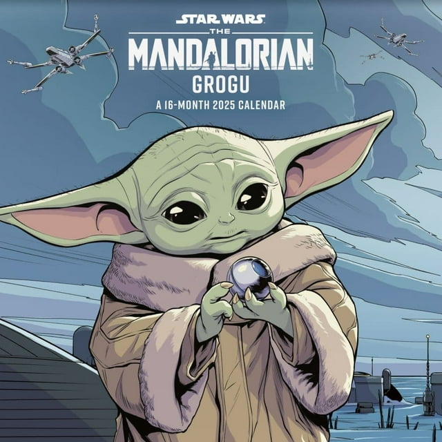 Trends International, Mandalorian Star Wars 2025 Mini Wall Calendar