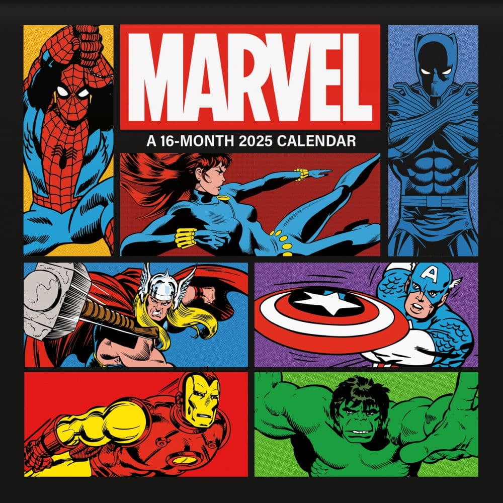 Trends International, Marvel Comics 2025 Mini Wall Calendar