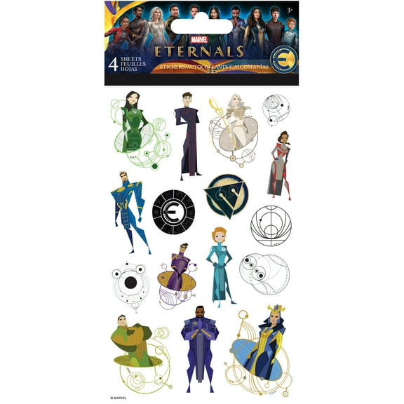 Trends International Marvel Eternals Standard 4-Sheet Stickers