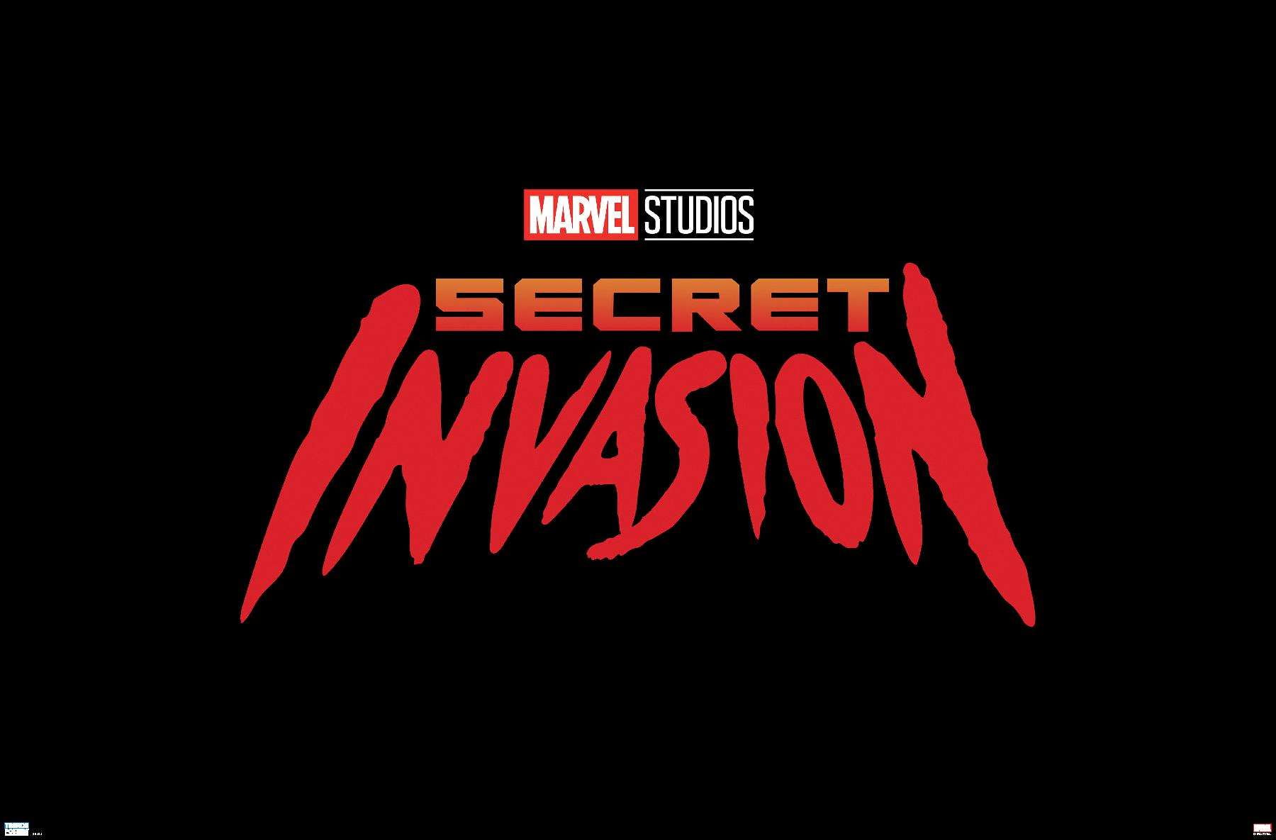 Trends International Marvel Secret Invasion-Logo Wall Poster, 22.375 x  34, Premium Unframed Version