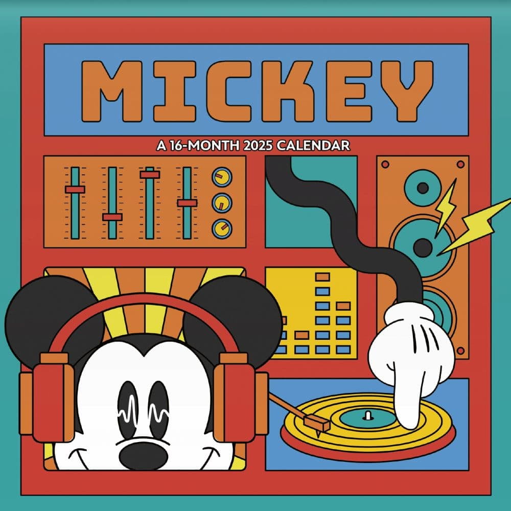 Trends International, Mickey Mouse 2025 Mini Wall Calendar