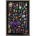 thumbnail image 1 of Minecraft - Mobbery Wall Poster, 22.375" x 34", Framed, 1 of 6
