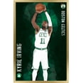thumbnail image 1 of Trends International NBA Boston Celtics - Kyrie Irving 17 Wall Poster 16.5" x 24.25" x .75" Gold Framed Version, 1 of 3
