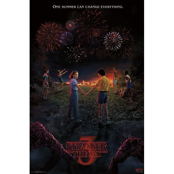 Netflix Stranger Things: Season 3 - Key Art Wall Poster, 22.375" x 34"