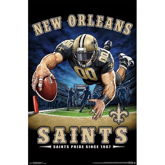 Trends International New Orleans Saints Poster