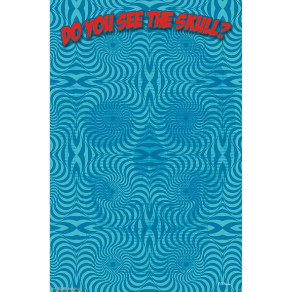 Trends International Optical - Skull Poster