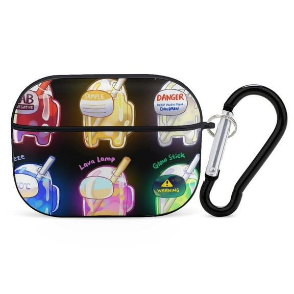 Trends International Pokémon - Pikachu Anime AirPods Pro Case Cover,PC Hard Shell Protective Case for Apple AirPod Pro 2nd/1st Generation Case for Women Men,AirPods Pro 2/Pro Case Accessories with Ke